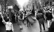 Manifestations étudiantes en mai 1968, à Paris. (© picture-alliance/dpa)