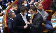 Le Parlement ukrainien, le 21 septembre. (© picture-alliance/Photoshot)