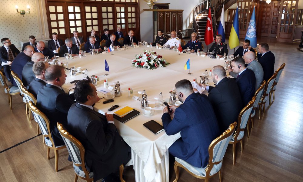 Agreement for Ukrainian grain exports in sight?