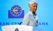 EZB-Chefin Christine Lagarde. (© picture alliance / EPA/RONALD WITTEK)