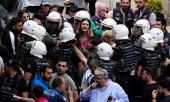 İstanbul'da yasağa rağmen 18 Haziran'da gerçekleştirilen Onur Yürüyüşü, polis tarafından dağıtıldı. (© picture alliance / ASSOCIATED PRESS / Emrah Gurel)
