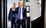 PVV leader Geert Wilders before a coalition meeting on 14 June. (© picture alliance/ANP/Robin Utrecht)