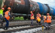 Öltankwagen auf der Transsibirischen Eisenbahn. (© picture alliance / ZUMAPRESS.com / Yevgeny Yepanchintsev)