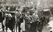 Funeral of Francisco Franco on 24 November 1975 in Madrid. (© picture alliance / brandstaetter images/Votava)