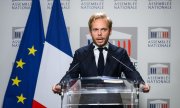 Der rechte Abgeordnete Charles Alloncle fordert Einschnitte beim öffentlichen Rundfunk in Frankreich
(© picture-alliance/MAXPPP/Julien Mattia/Le Pictorium)