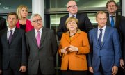 An dem Gipfel der Staats- und Regierungschefs waren neben 10-EU-Staaten auch Mazedonien, Serbien und Albanien beteiligt. (© picture-alliance/dpa)