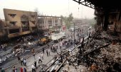 Bei Bombenanschlägen in Bagdad wurden mehr als 200 Menschen getötet. (© picture-alliance/dpa)