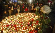 Menschen trauern in Danzig. (© picture-alliance/dpa)