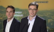 Budapeşte'nin yeni Belediye Başkanı Gergely Karácsony (sağda). (© picture-alliance/dpa)