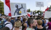 Demo gegen die Justizreform im Juli 2017. (© picture-alliance/dpa)