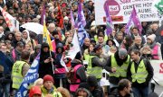Rennes'de reforma karşı protestolar (12 Aralık 2019). (© picture-alliance/dpa)