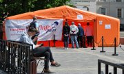 Des campagnes de grande envergure pour la vaccination, comme ici à Iași, en mai, ont eu un faible écho. (© picture alliance/Kontrolab/Lutcanu Iuliana/IPA)