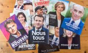 Everything points to the election being decided in a second round of voting on April 24. (© picture alliance / abaca / Escoffier Florian/ABACA)