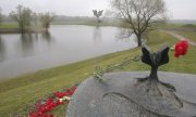 The Jasenovac memorial (© picture alliance/AA/Stipe Majic)