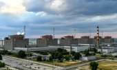 Ukraine's Zaporizhzhya nuclear power plant. (© picture alliance / abaca Smoliyenko Dmytro/Ukrinform/ABACA)