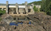 Das Wasserkraftwerk in Imatra, Finnland, nahe der russischen Grenze. (© picture-alliance/ dpa / Lehtikuva Ismo Pekkarinen)