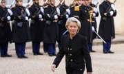 Ursula von der Leyen am 5. Januar 2024 in Paris. (© picture-alliance/ASSOCIATED PRESS / Michel Euler)