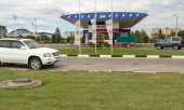 Tankstelle der Holding Sheriff in Tiraspol. (© picture alliance / Caro / Bastian)