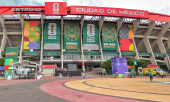 For the first time there will be three opening ceremonies: on Thursday at the Estadio Azteca in Mexico City, on Friday in Toronto and on Saturday in Los Angeles. (© picture alliance / ZUMAPRESS.com / John Duran)