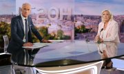 Following the verdict, Le Pen gave an interview on the 8 pm news on TF1.(© picture-alliance/dpa)