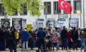 Берлин, май 2017-го года: демонстранты протестуют против задержания журналистов в Турции. (© picture-alliance/dpa)