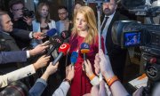 Зузана Чапутова в день выборов - до объявления результатов. (© picture-alliance/dpa)