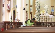 St. Sebastian's Church in Negombo, Sri Lanka. (© picture-alliance/dpa)