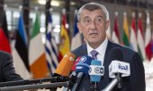 "Timmermans ist no go", sagte Tschechiens Premier in Brüssel. (© picture-alliance/dpa)
