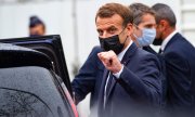 Macron aux Mureaux. (© picture-alliance/dpa)