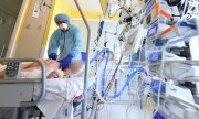 Covid intensive care unit in Tulln, Austria. (© picture alliance/Helmut Fohringer/APA/picturedesk.com)