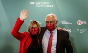 Portugal's Prime Minister António Costa and his wife Fernanda Tadeu. (© picture alliance / AA/Andre Alves)