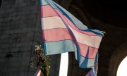 The Transgender Pride flag. (© picture-alliance/dpa)