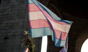 The Transgender Pride flag. (© picture-alliance/dpa)