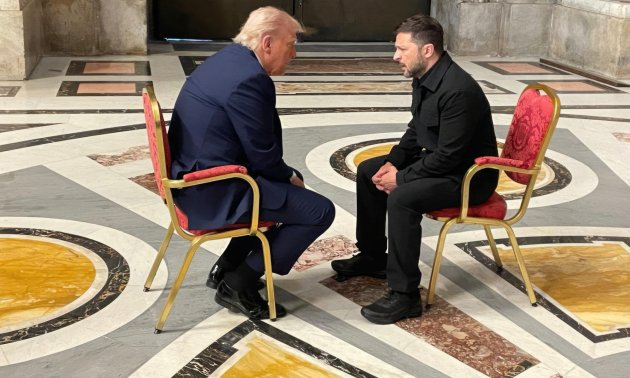 Встреча Трампа и Зеленского в Риме | eurotopics.net