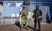 Tight security in The Hague for the Nato summit on June 24 and 25. (© picture-alliance / ANP / Robin Utrecht)