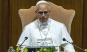 In the words of the pope: "Humanity ... faces a pivotal choice: either to construct a new Tower of Babel or to build the city in which God and humanity dwell together." (© picture alliance / ZUMAPRESS.com / ALESSIA GIULIANI)