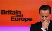 Cameron möchte ein Gesetz ins Unterhaus einbringen, das schon 2016 eine Volksabstimmung ermöglicht. (© picture-alliance/dpa)