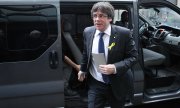 Puigdemont in exile in Brussels in December 2017. (© picture-alliance/dpa)