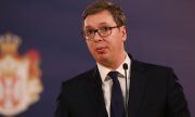 Der serbische Präsident Aleksandar Vučić. (© picture-alliance/dpa)