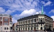 The stock market in Latvia's capital Riga. (© picture-alliance/dpa)