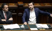 İtalya'nın iki başbakan yardımcısı Di Maio ve Salvini. (© picture-alliance/dpa)