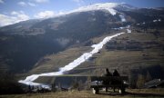 Трасса с искусственным снегом в Савоньин, Швейцария. (© picture-alliance/dpa)