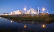 After almost 35 years, the Brokdorf Nuclear Power Plant in northern Germany will be shut down at the end of 2021. (© picture alliance/dpa/Christian Charisius)