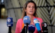 Spaniens Energieministerin Teresa Ribera. (© picture alliance / ASSOCIATED PRESS / Virginia Mayo)