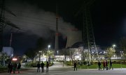 Together with reactors in Neckarwestheim and Emsland, the Isar 2 nuclear power plant near Landshut was one of the last three German nuclear plants in operation. (© picture alliance/dpa/Uwe Lein)