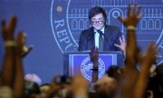 Le nouveau président argentin, Javier Milei, entend dollariser le pays, supprimer la banque centrale et privatiser. (© picture alliance/ASSOCIATED PRESS/Natacha Pisarenko)