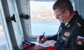 Der Kommandant der russischen Ostseeflotte, Viktor Liina. (© picture alliance/dpa/TASS/Yuri Smityuk)