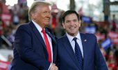 Trump et Rubio en campagne, le 4 novembre. (© picture alliance / ASSOCIATED PRESS / Evan Vucci)