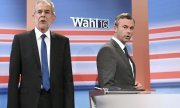 Die Präsidentschaftskandidaten Norbert Hofer (FPÖ) und Alexander Van der Bellen (Grüne) (© picture-alliance/dpa)