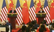 US-Präsident Trump und Chinas Staatschef Xi Jinping. (© picture-alliance/dpa)
